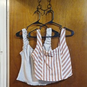 Striped and Solid Women's Tops